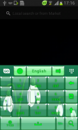 GO Keyboard Snowdrop Thème screenshot 6