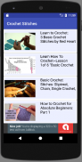Crochet Stitches screenshot 6