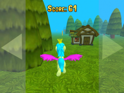 Correndo Pony 3D Pouco Corrida screenshot 8