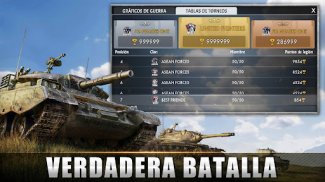 Tank Warfare: PvP Battle Game screenshot 2