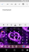 Neon Heart Emoji Gif Keyboard Wallpaper screenshot 3