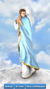 3D Mother Mary Live Wallpaper screenshot 2