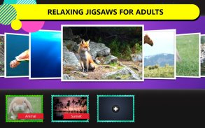 Relaxing Jigsaw puzzles for Adults screenshot 0