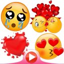 💕😍WAStickerApps animated stickers for Whatsapp Icon