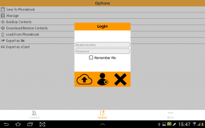 eContacts : Phonebook Backup screenshot 1