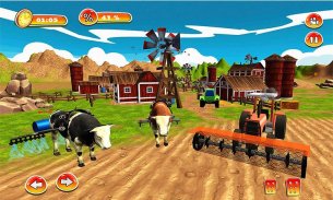 Bull Farming Village Farm 3D screenshot 4