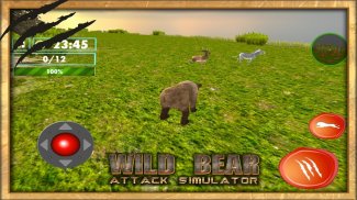 जंगली भालू के हमले सिम्युलेटर screenshot 11