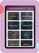 Medical Mnemonics study app screenshot 4