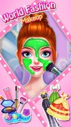 World Princesses Makeup Travel screenshot 4