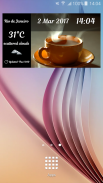 Tasty Coffee Clock Widget screenshot 7