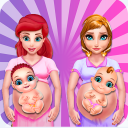 first Pregnancy and care newborn_ birth games Icon