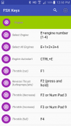 FSX Key Commands screenshot 1