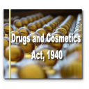 Drugs and Cosmetics Act 1940 Icon