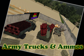 กองทัพบก Trucker ผู้ลำเลียง 3D screenshot 0