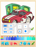 Carros colorir jogo screenshot 0