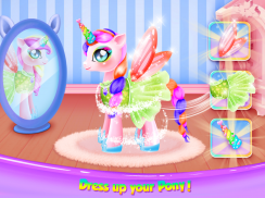 Princess Pony Beauty Makeover: Unicorn Salon screenshot 4