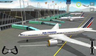 飞行模拟器3D：飞行飞行员飞机游戏 screenshot 5
