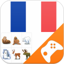 French Game: Word Game, Vocabu Icon