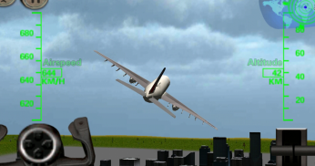 3D Flugzeug Flugsimulator screenshot 0