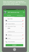 BPP Submission App screenshot 2