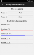 Biorhythm Calculator screenshot 5