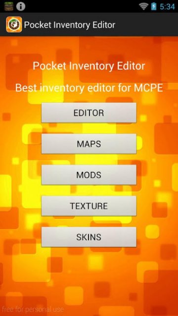 Pocket Inventory Editor  Download APK for Android - Aptoide