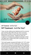 IVF Treatment - In Vitro Fertilization Treatment screenshot 2