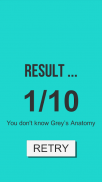 Grey’s Anatomy Quiz 2022 screenshot 0