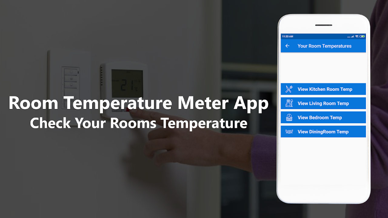 Room temperature deals app