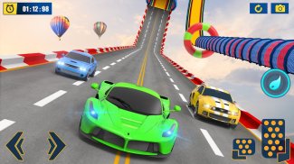 Gt Car Stunts: Ramp Car game screenshot 0