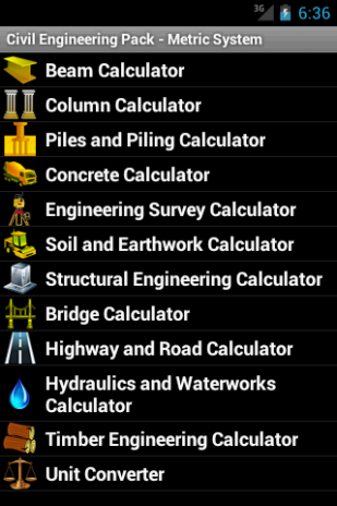 Civil Engineering Pack 3 0 Download Apk For Android Aptoide - 