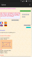 Geometry problems solver screenshot 2