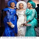 Skirt & Blouse Asoebi Styles