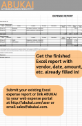 Rapports de dépenses, factures, reçus - ABUKAI screenshot 9