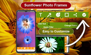 Sunflower Photo Frames screenshot 2