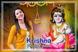 Krishna Janmashtami Photo Editor 2021 screenshot 1