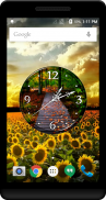 Autumn Clock Live Wallpaper screenshot 0