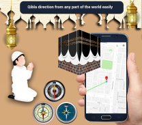 Al Qibla Locator and Prayer Time - Tasbeeh Counter screenshot 4