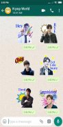 EXO 엑소 KPOP Meme Whatsapp Stickers WAStickerApps screenshot 1