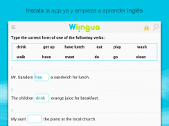 Wlingua: Aprende inglés screenshot 9