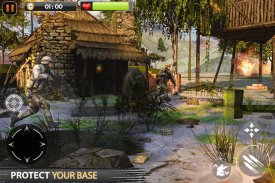 مهمة الكوماندوز السرية المجانية ألعاب الرماية حرب screenshot 3