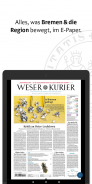 WESER-KURIER E-Paper screenshot 1