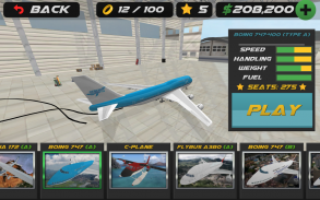 Airplane Flight Simulator 2017 screenshot 4