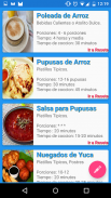 Recetas Salvadoreñas screenshot 1