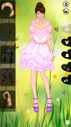 Floral Summer dress up game screenshot 1