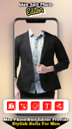 Men Suit Photo Editor screenshot 0