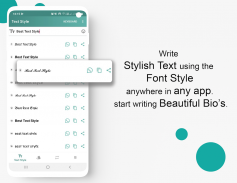 Stylish Text - Font Keyboard screenshot 2