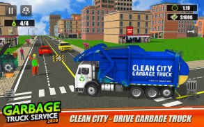 Garbage Truck Driver 3D Games screenshot 1