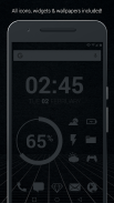 Murdered Out - Black Icon Pack (Pro Version) screenshot 12