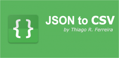 JSON to CSV